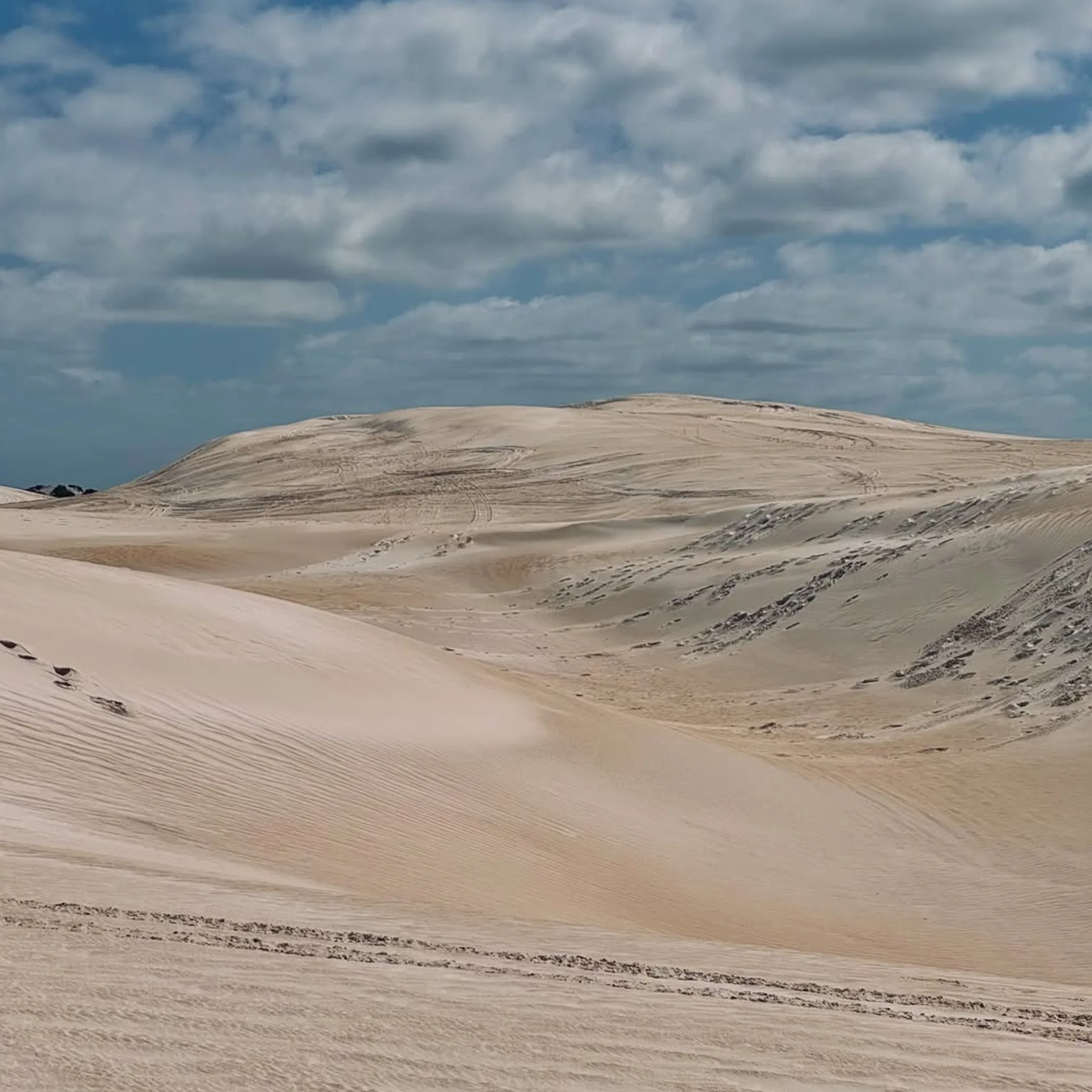 clear view of desert landscape