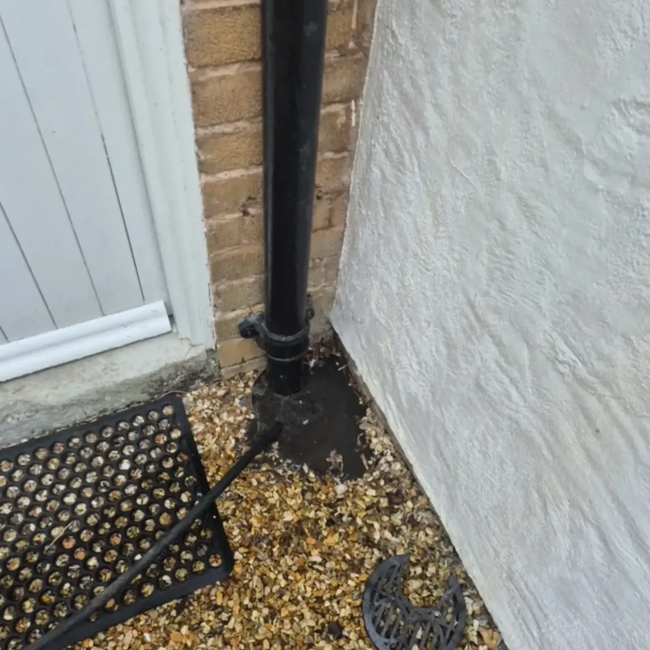 residential rainwater drain and surface drainage
