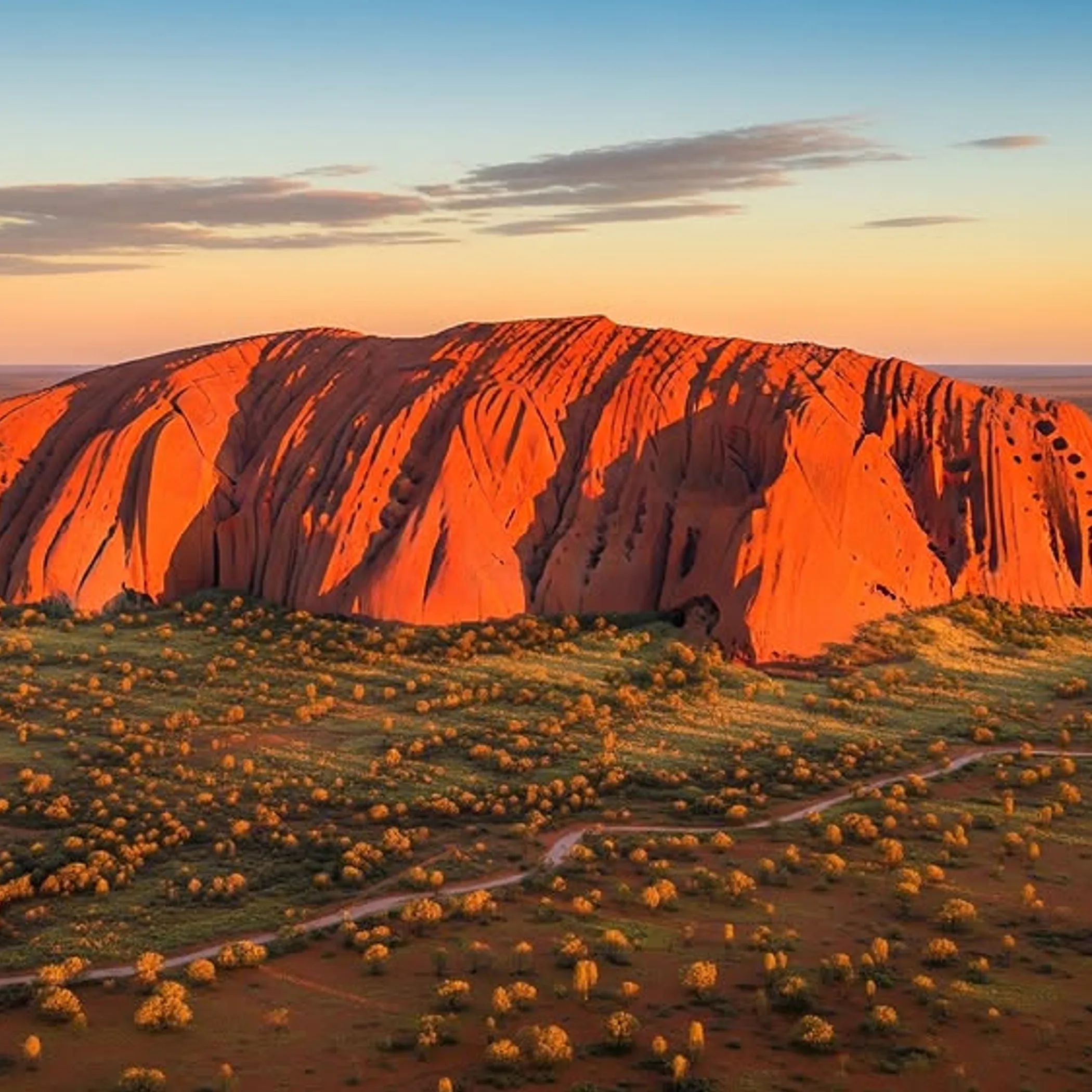 uluru in central australia